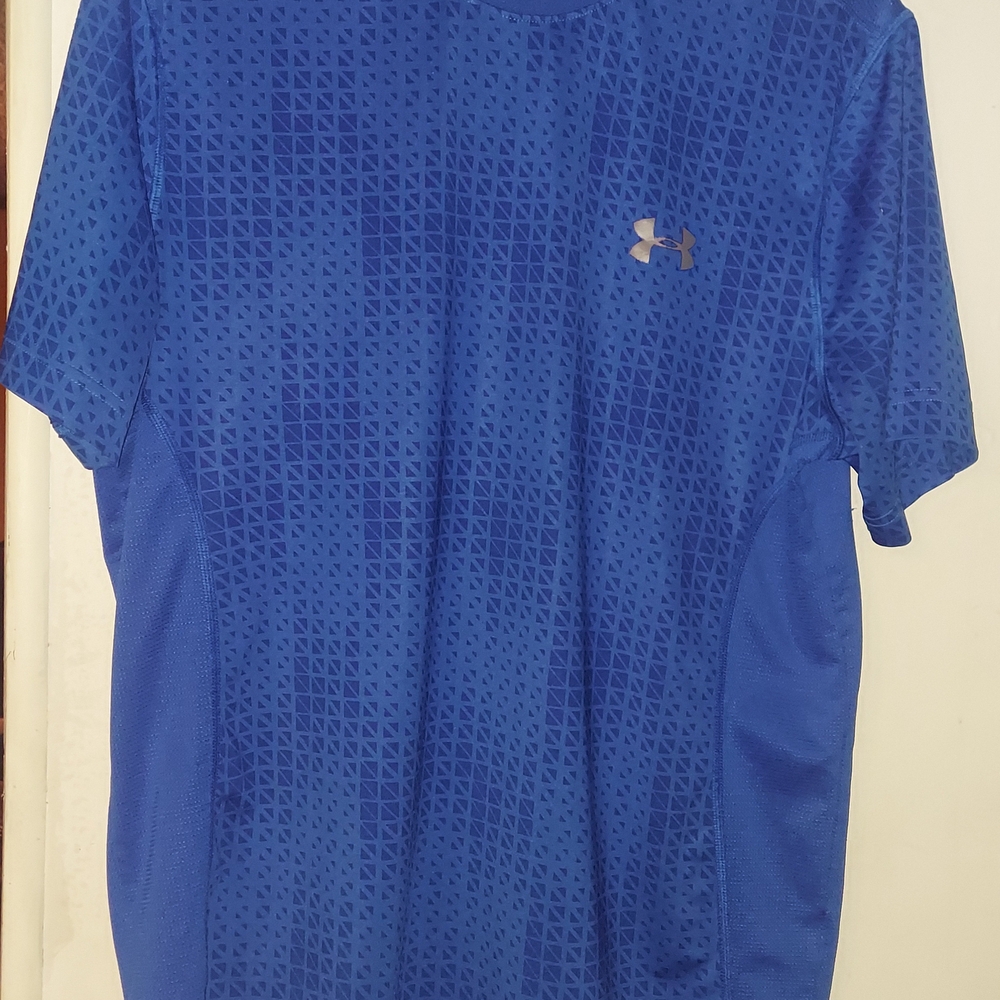 Under Armour Men's Blue Athletic Shirt
